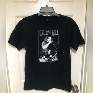 Gildan Black Hollow Hill Graphic Tee